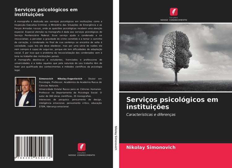 Produktbild: Servi&ccedil;os psicol&oacute;gicos em institui&ccedil;&otilde;es