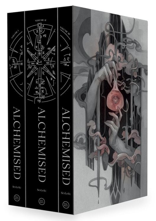 Produktbild: Alchemised (Deluxe Three-Volume Slipcase Edition)