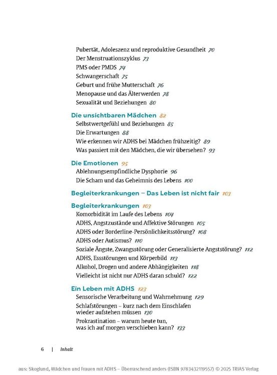 Produktbild: M&auml;dchen und Frauen mit ADHS