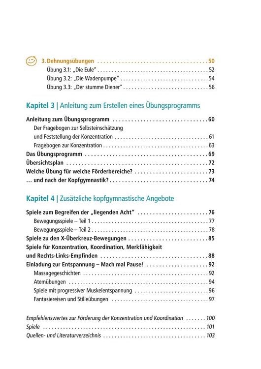 Produktbild: Praxisbuch Kopfgymnastik f&uuml;r Kinder