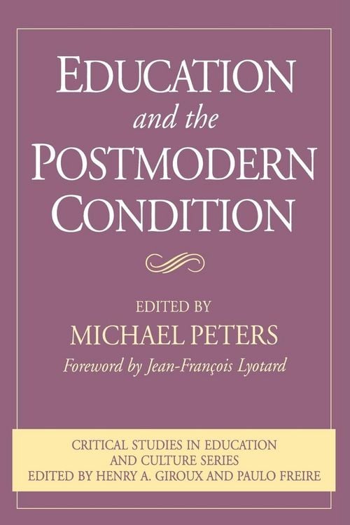 Produktbild: Education and the Postmodern Condition