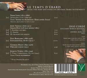 Produktbild: Le Temps D''rard: Music for Harp and Piano on Orig