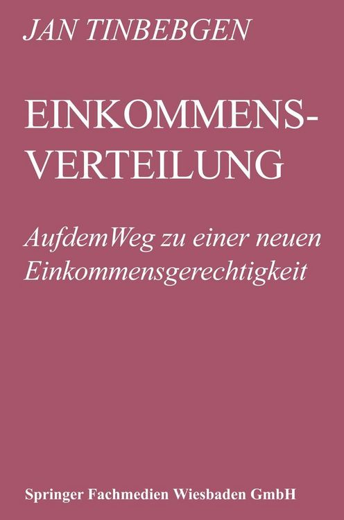 Produktbild: Einkommensverteilung