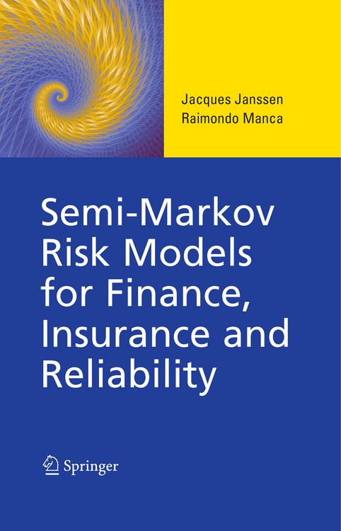 Produktbild: Semi-Markov Risk Models for Finance, Insurance and Reliability