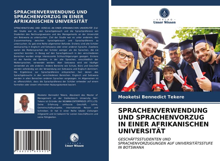 Produktbild: Sprachenverwendung und Sprachenvorzug in einer Afrikanischen Universit&auml;t
