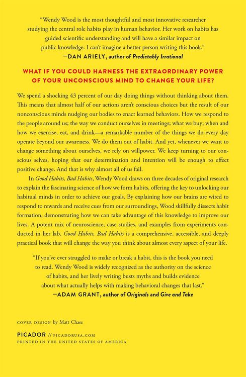Produktbild: Good Habits, Bad Habits