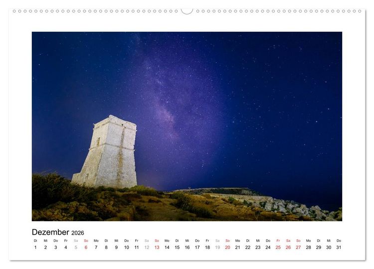 Produktbild: Magisches Malta und Gozo (hochwertiger Premium Wandkalender 2026 DIN A2 quer), Kunstdruck in Hochglanz