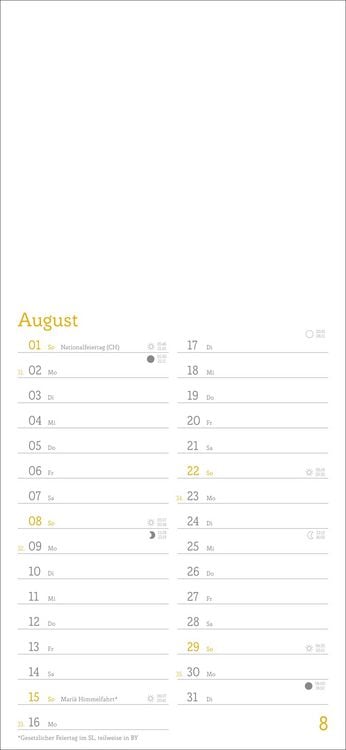 Produktbild: Kalender zum Selbstgestalten 2027