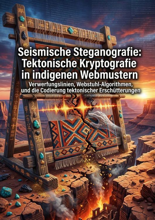 Produktbild: Seismische Steganografie: Tektonische Kryptografie in indigenen Webmustern