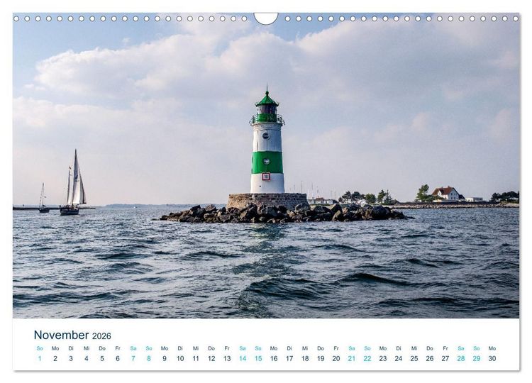Produktbild: Die Schlei - Segelrevier und Naherholungsgebiet (Wandkalender 2026 DIN A3 quer), CALVENDO Monatskalender