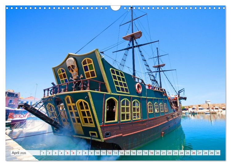 Produktbild: Urlaubsparadies in Kreta (Wandkalender 2026 DIN A3 quer), CALVENDO Monatskalender