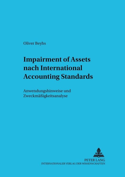 Produktbild: Impairment of Assets nach International Accounting Standards