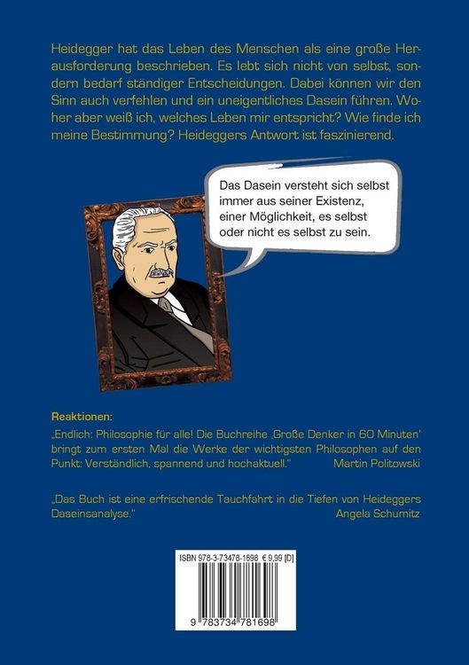 Produktbild: Heidegger in 60 Minuten