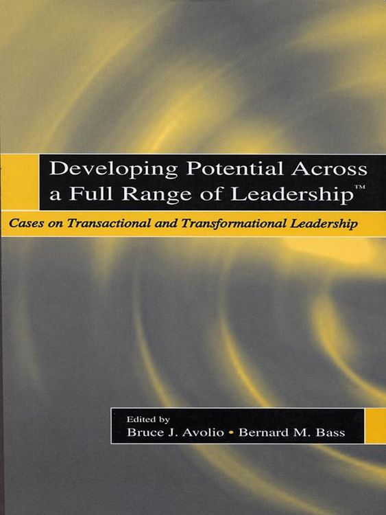 Produktbild: Developing Potential Across a Full Range of Leadership TM
