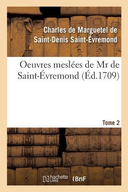Produktbild: Oeuvres mesl&eacute;es Tome 2