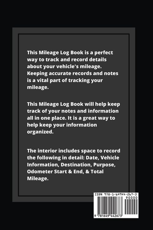 Produktbild: Mileage Log