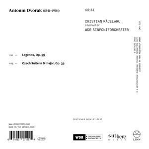 Produktbild: Legenden op.59/Tschechische Suite in D-Dur