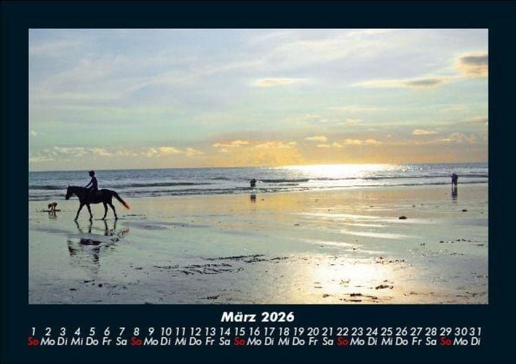 Produktbild: Die Welt der Pferde 2026 Fotokalender DIN A5