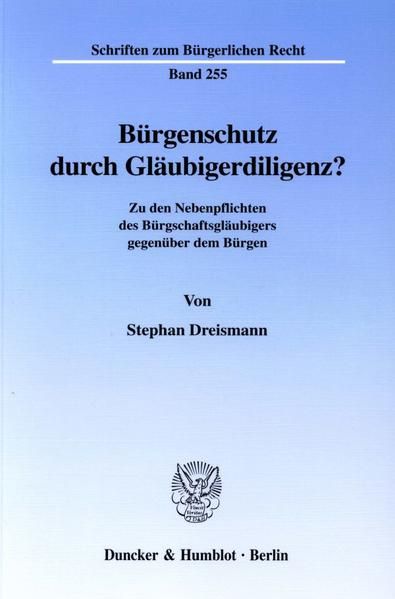 Produktbild: B&uuml;rgenschutz durch Gl&auml;ubigerdiligenz?