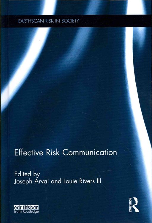 Produktbild: Effective Risk Communication
