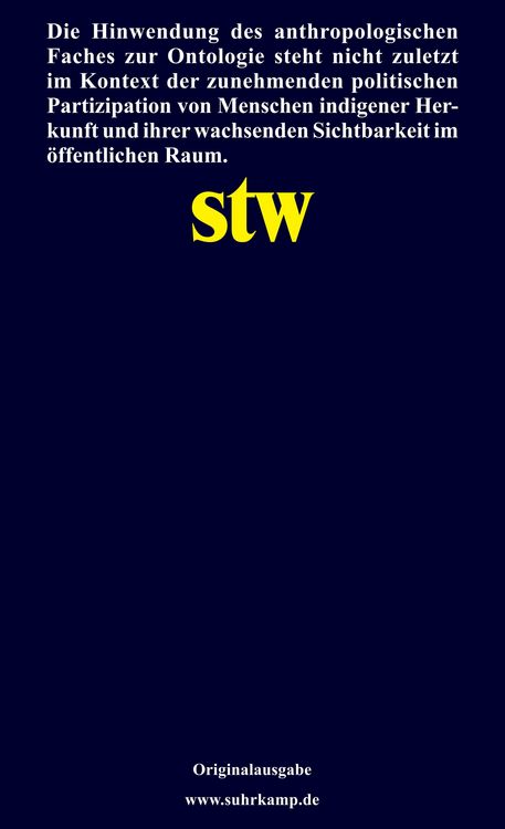 Produktbild: Die ontologische Wende