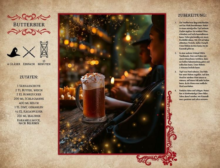 Produktbild: Der inoffizielle K&uuml;chenkalender f&uuml;r Harry Potter Fans 2027