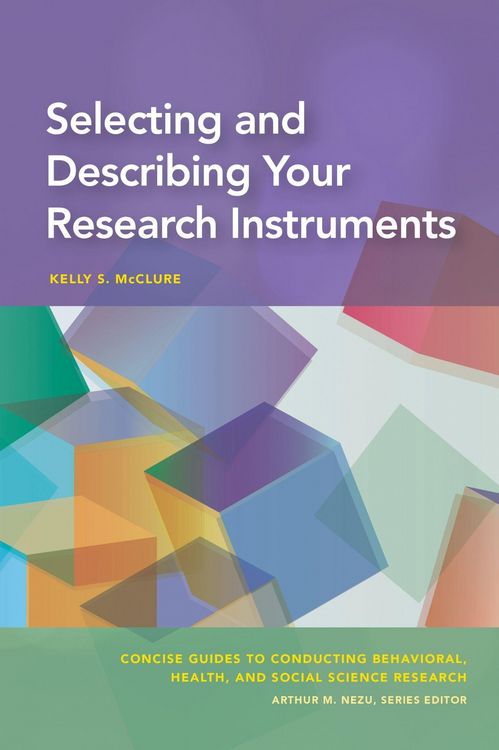 Produktbild: Selecting and Describing Your Research Instruments