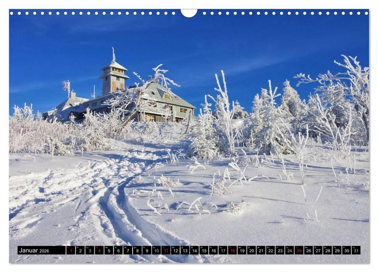 Produktbild: Unterwegs in Deutschland (Wandkalender 2026 DIN A3 quer), CALVENDO Monatskalender