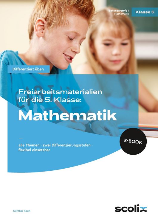 Produktbild: Freiarbeitsmaterialien f. d. 5. Klasse: Mathematik