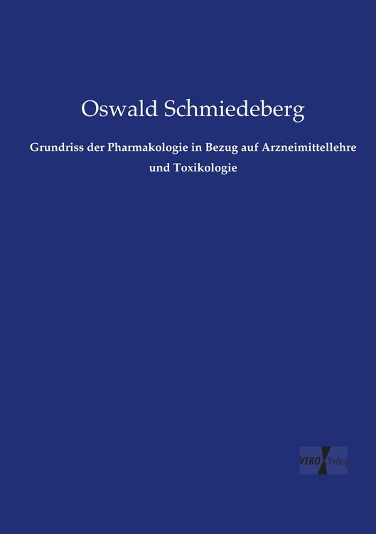 Produktbild: Grundriss der Pharmakologie in Bezug auf Arzneimittellehre und Toxikologie
