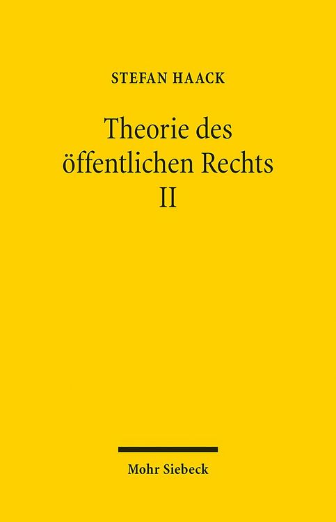 Produktbild: Theorie des &ouml;ffentlichen Rechts II