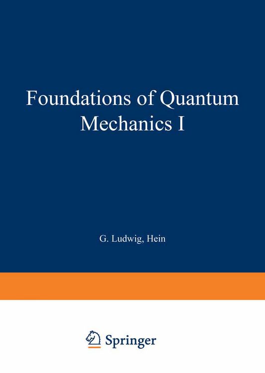 Produktbild: Foundations of Quantum Mechanics I