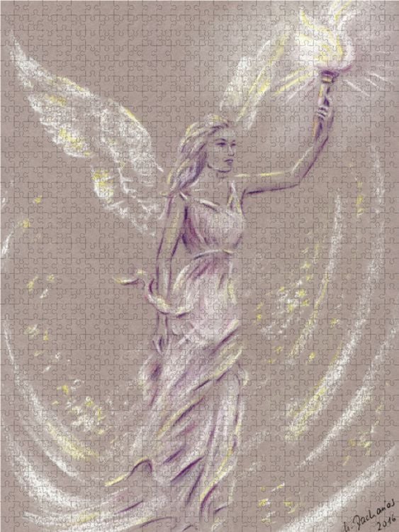 Produktbild: CALVENDO Puzzle Engel der Hoffnung, Lege-Gr&ouml;&szlig;e 48 x 64 cm Foto-Puzzle Bild von Marita Zacharias