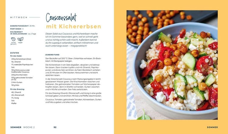 Produktbild: Stressfrei kochen mit Wochenpl&auml;nen