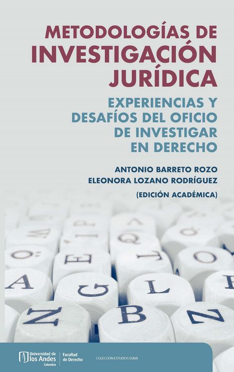 Produktbild: Metodolog&iacute;as de investigaci&oacute;n jur&iacute;dica : experiencias y desaf&iacute;os del oficio de investigar en derecho