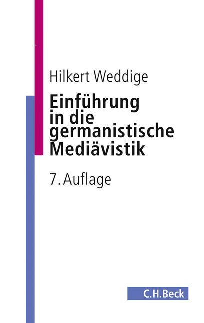 Produktbild: Einf&uuml;hrung in die germanistische Medi&auml;vistik