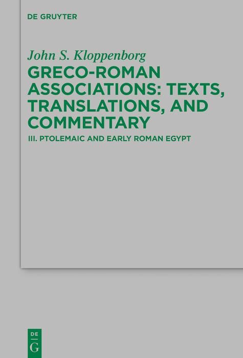 Produktbild: Ptolemaic and Early Roman Egypt