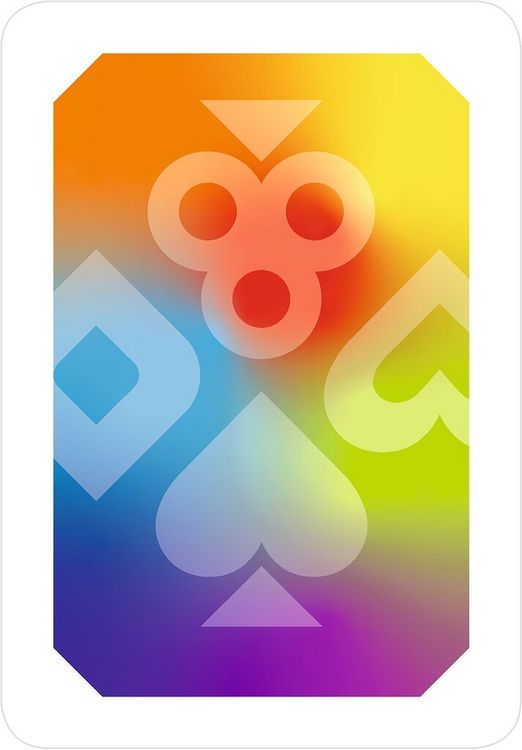 Produktbild: Spielkarten rainbow