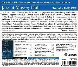 Produktbild: Jazz At Massey Hall Toronto,15-05-1953 - L'Enregi