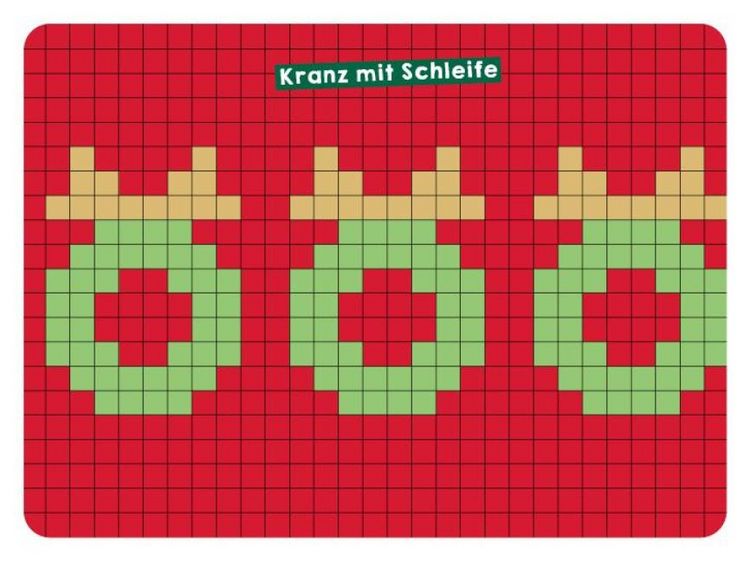 Produktbild: 55 x stricken &ndash; Weihnachts-Motive: Deine Strickmustersammlung als Kartenset
