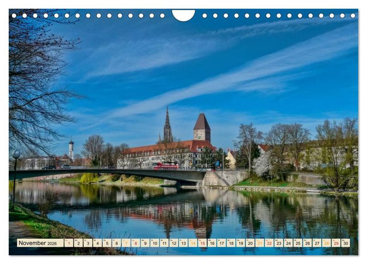 Produktbild: B&uuml;hne frei f&uuml;r Ulm an der Donau (Wandkalender 2026 DIN A4 quer), CALVENDO Monatskalender