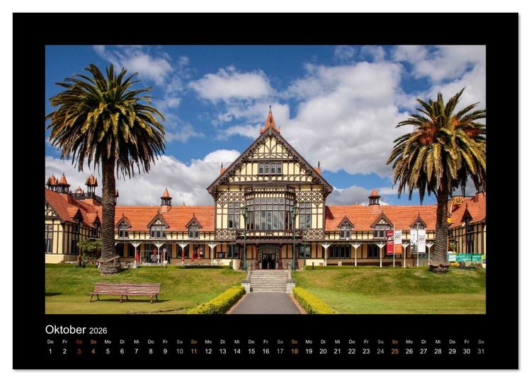 Produktbild: Eine Reise durch Neuseeland (Wandkalender 2026 DIN A2 quer), CALVENDO Monatskalender