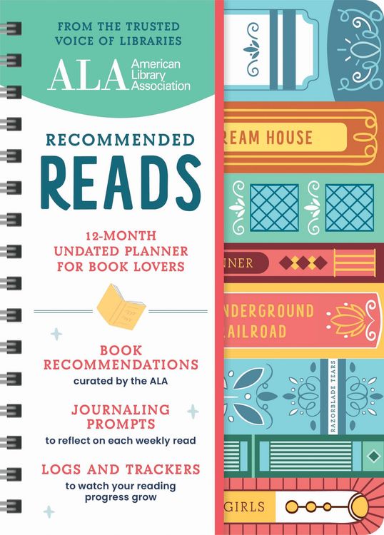 Produktbild: The American Library Association Recommended Reads and Undated Planner