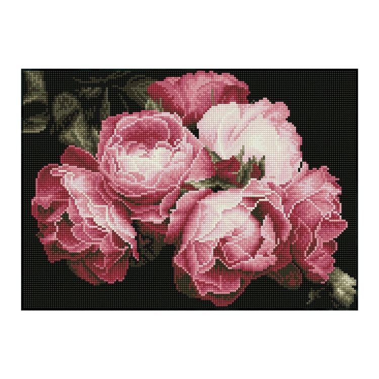 Bild vom Artikel Diamond Dotz - Diamond Painting Vintage Rosen vom Autor 