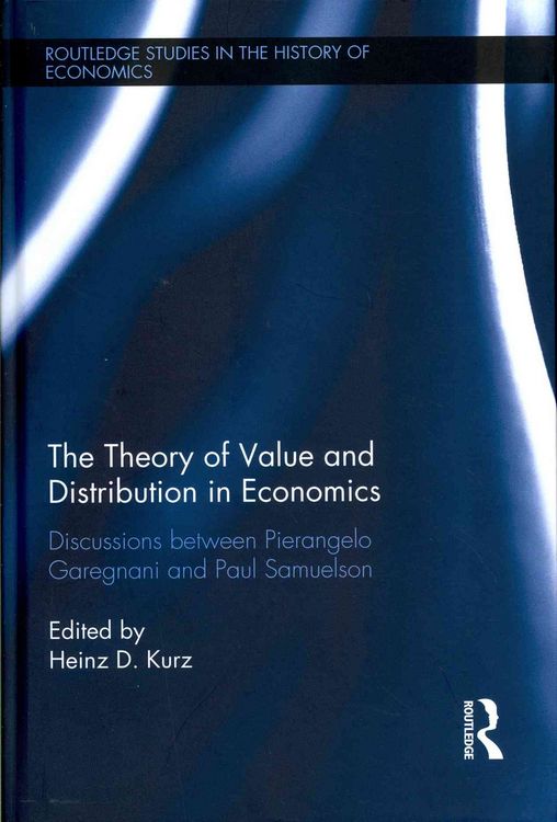 Produktbild: The Theory of Value and Distribution in Economics