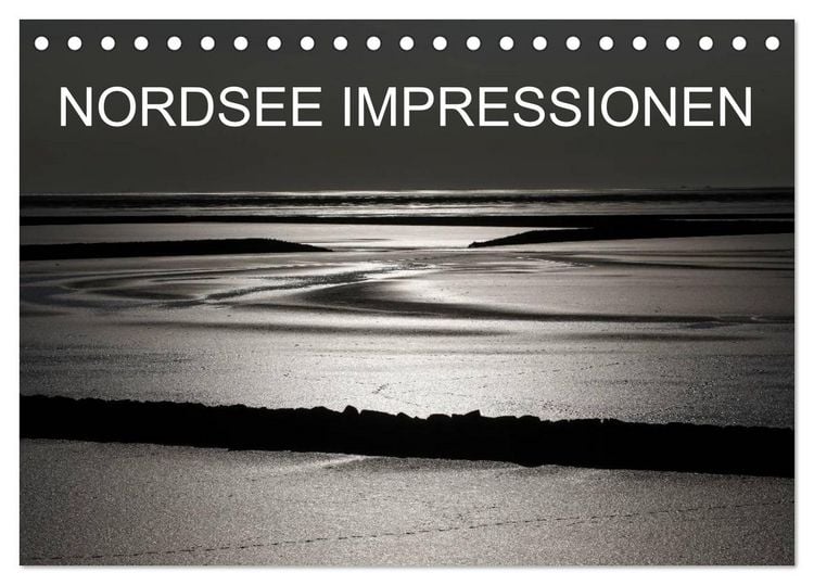 Produktbild: NORDSEE IMPRESSIONEN (Tischkalender 2026 DIN A5 quer), CALVENDO Monatskalender