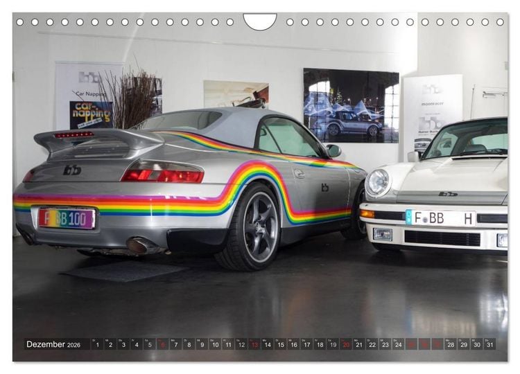 Produktbild: Ein Porsche muss es schon sein! (Wandkalender 2026 DIN A4 quer), CALVENDO Monatskalender