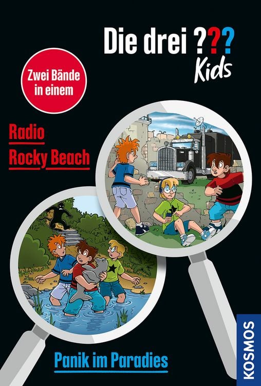 Produktbild: Die drei ??? Kids, Panik im Paradies / Radio Rocky Beach (Doppelband)