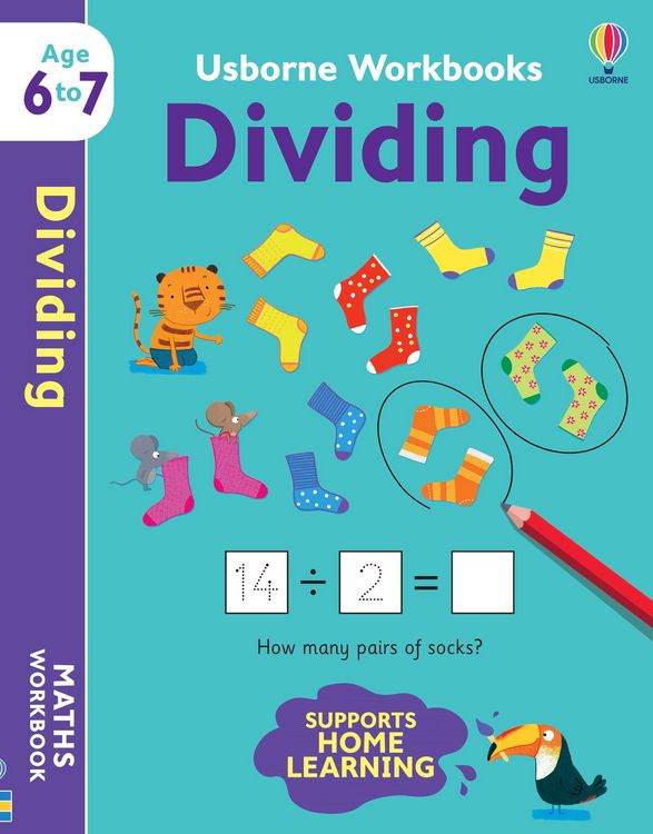 Produktbild: Usborne Workbooks Dividing 6-7