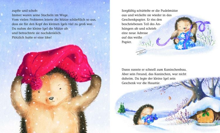 Produktbild: Der kleine Igel und die rote M&uuml;tze